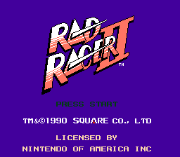 Rad Racer II (USA)